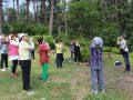 예절지도사 양성과정 참여자 잣향기 푸른숲 체험교육